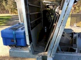 2023 Perkinz 2 Stand Crutching Trailer