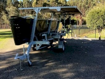 2023 Perkinz 2 Stand Crutching Trailer