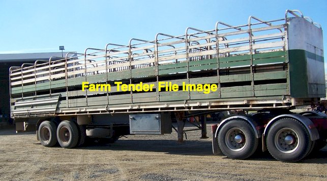 WANTED  Livestock 2x1 Trailer 45-48ft