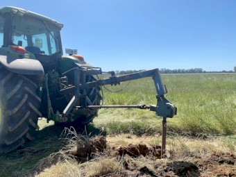 John Berends Post Hole Digger