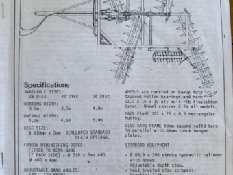 Connor Shea Double Offset Cultivator