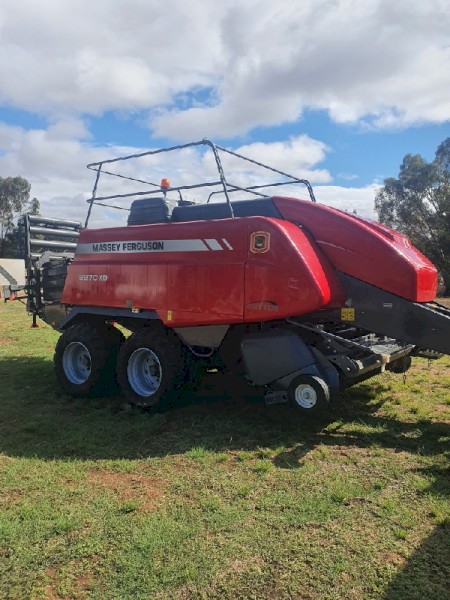 14 Massey Ferguson 2270xd Hd Baler Farm Tender