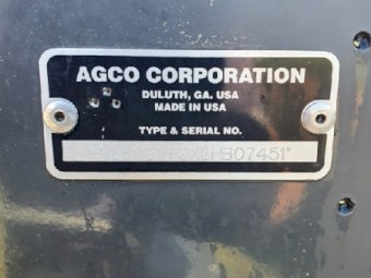 2014 Massey Ferguson 2270XD HD Baler