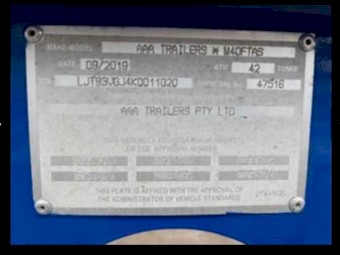 AA A Trailers Skel Trailer