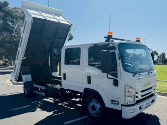 ISUZU NPR65-190 7 SEATER! EX COUNCIL TIPPER! JUST PASSED ROADWORTHY