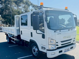 ISUZU NPR65-190 7 SEATER! EX COUNCIL TIPPER! JUST PASSED ROADWORTHY