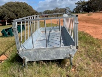 Square Bale Hay Feeder
