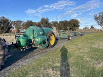 Gold acres sprayer