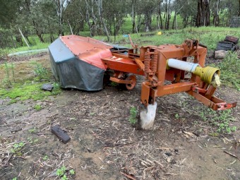 1980s JF 157 cm drum mower 