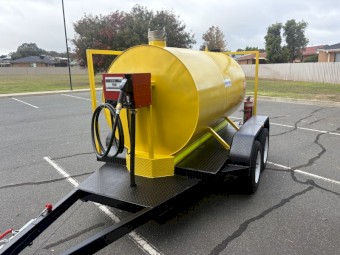 Solar Powered 2250L Fuel Trailer