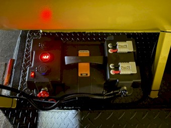 solar powered fuel trailer