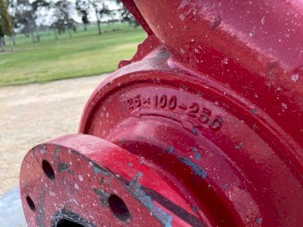 Crossley 95kw motor and 125x100-250 pump