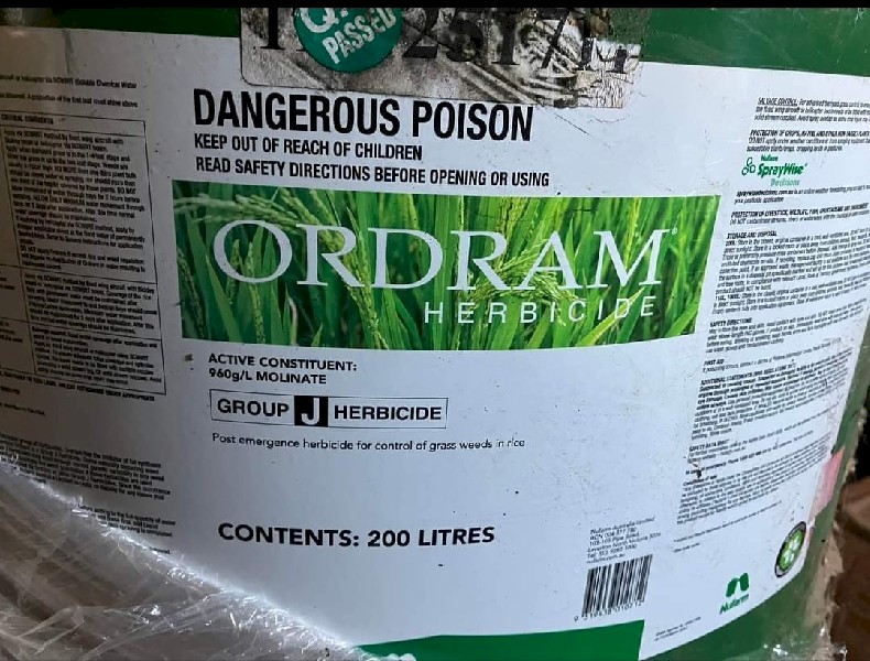 Ordam Herbicide Rice Chemical 50L