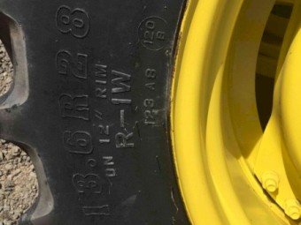 Firestone 13.6R28 Tractor Tyres & Rims x 2