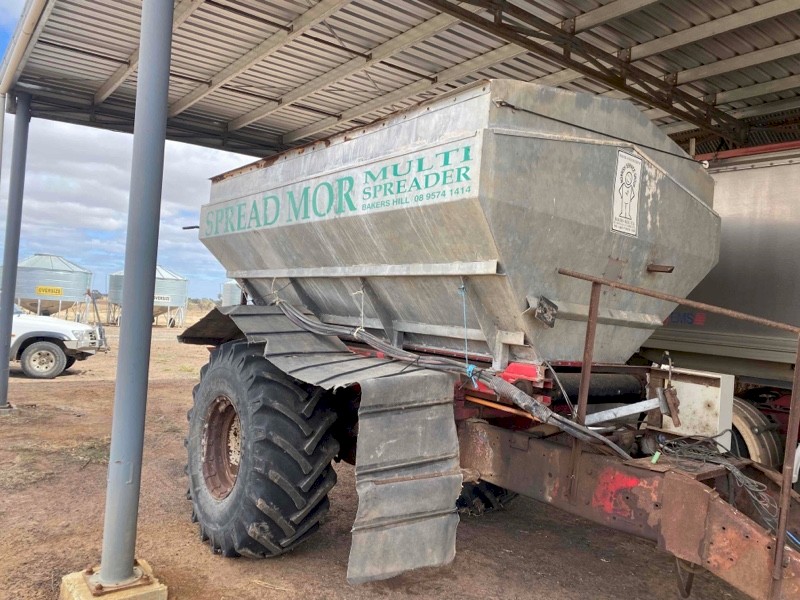 Norrish Spreadmor gypsum lime urea Spreader