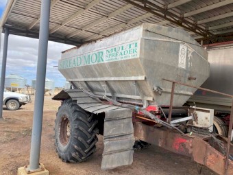 Norrish Spreadmor gypsum lime urea Spreader