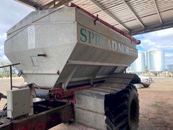 Norrish Spreadmor gypsum lime urea Spreader