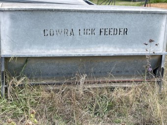 Feeders Bromar and Cowra lick feeders