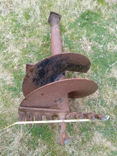 Hydraulic Post Hole Digger Heavy Duty 75mm Square Drive 