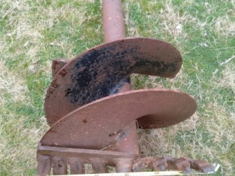 Hydraulic Post Hole Digger Heavy Duty 75mm Square Drive 