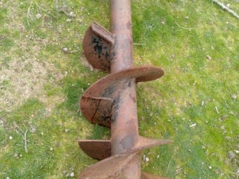 Hydraulic Post Hole Digger Heavy Duty 75mm Square Drive 