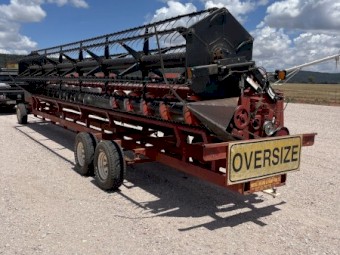 Case 1010 30ft Front with trailer