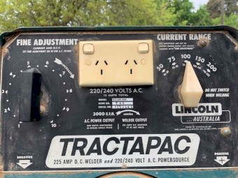 Lincoln PTO Tractapac Welder and Generator