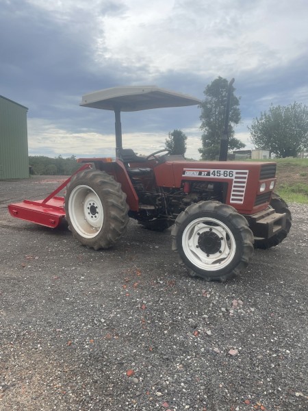 Fiat 45-66 4x4 with 5 ft Jarret Slasher