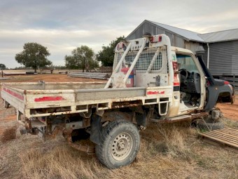 2012 Toyota Landcruiser Workmate Ute
