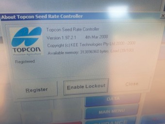 Topcon X20 for 'Steer Ready' John Deere 20 series tractor