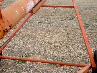 Leith 40ft x 8in grain auger