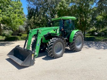 2017 Deutz Fahr 5120C Tractor with Trima X56 Loader