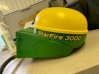 JD Starfire 3000 with RTK enabled