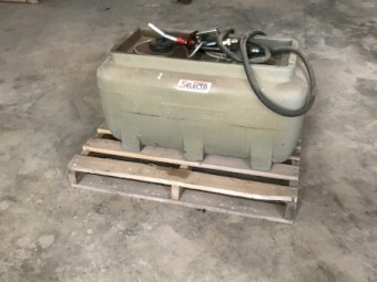 Portable Fuel Tank 200 litres + hand piece