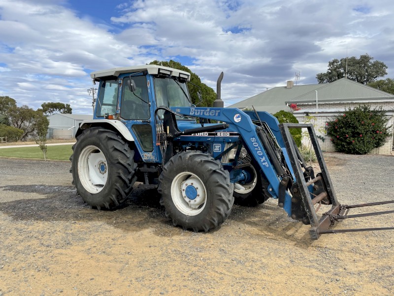 1987 Ford 6610 FWA FEL