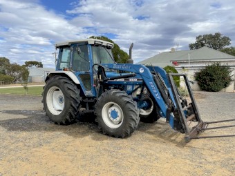 1987 Ford 6610 FWA FEL