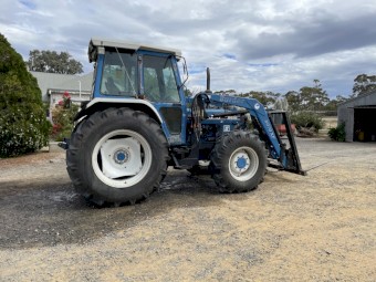 1987 Ford 6610 FWA FEL