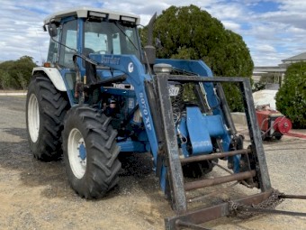 1987 Ford 6610 FWA FEL