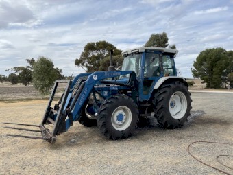 1987 Ford 6610 FWA FEL