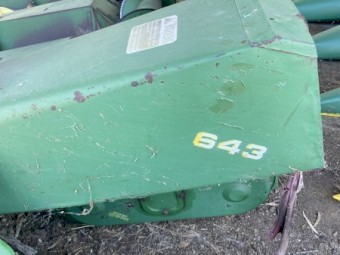 John Deere 643 Corn Front