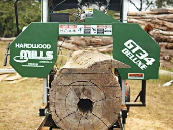 GT34 Portable Deluxe Sawmill – Ground Model