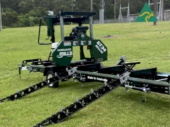 Log Loading and Rolling Ramp