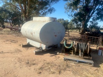 4700 litre Fuel pod twin tank 
