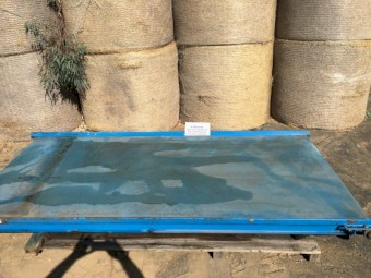 3300mm long x 1500mm wide Smooth PVC Belt Conveyor