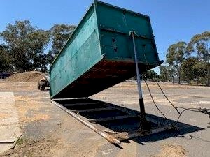 25 Cubic Metre Hydraulic Tip Skip Bin