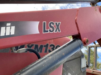 Case IH MXM130 PRO with LSX Front End Loader with Hay Forks & Bucket included