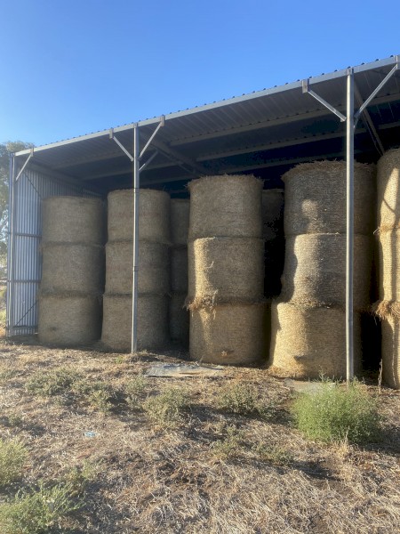 Oaten Hay Round Bales