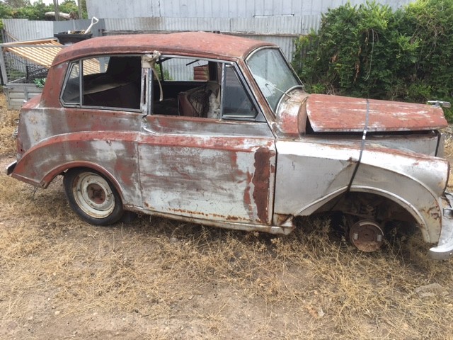 English Mayflower Car Body