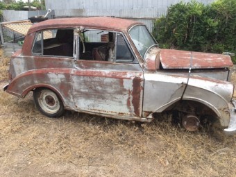 English Mayflower Car Body