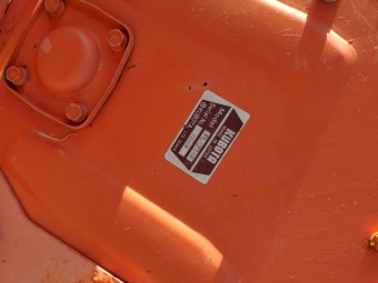 Kubota Rotary Cultivator